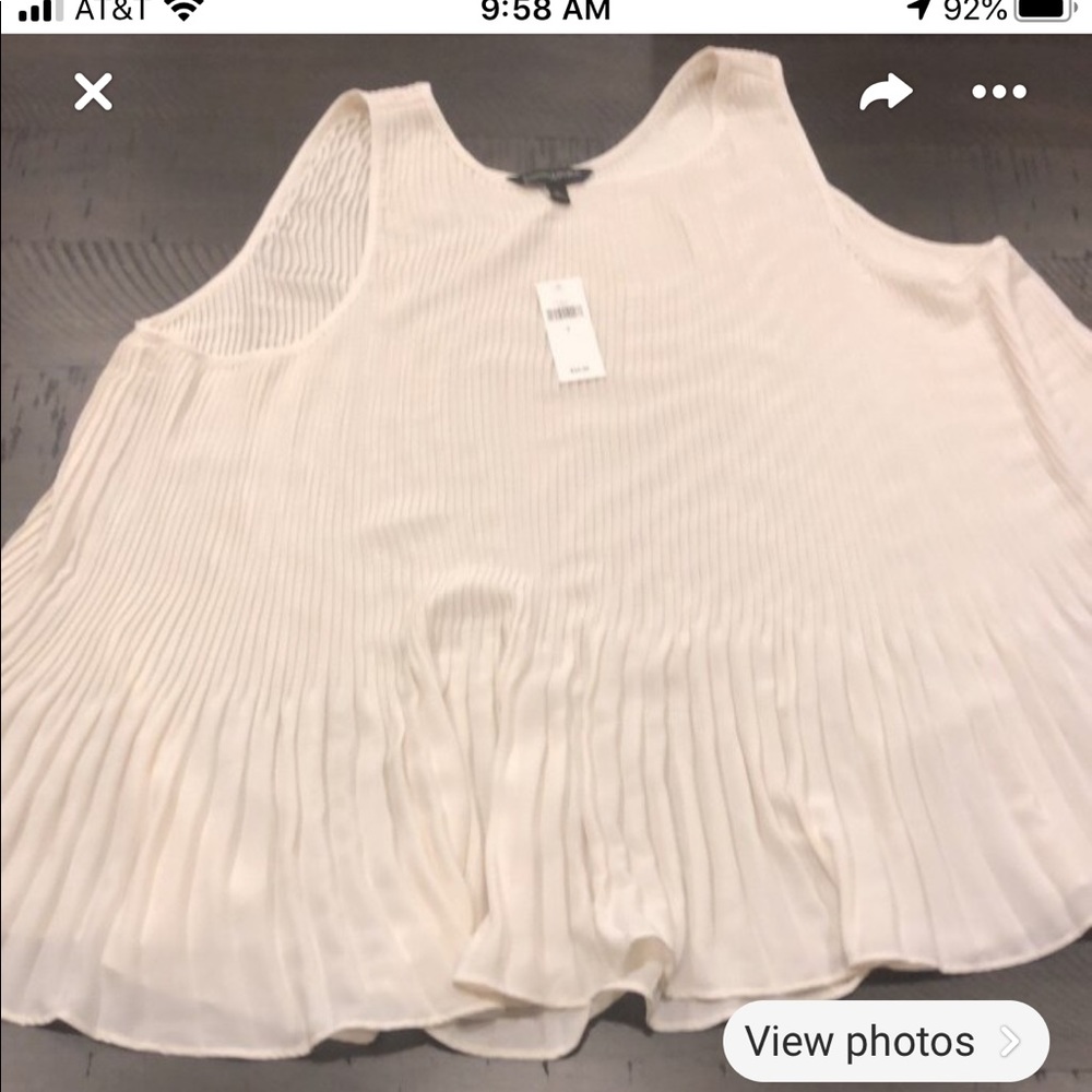 White Chiffon Shirt